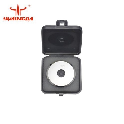 J371 অটো কাটার পার্টস রাউন্ড ব্লেড নাইফ 28X8X0.63MM FH0311-2516RQ10 এর জন্য