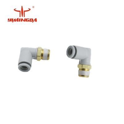 PN 465501062 কাটার খুচরা যন্ত্রাংশ ফিটিং পুরুষ কনুই টিউব ডব্লিউ/সিলান্ট 6MM 1/8R