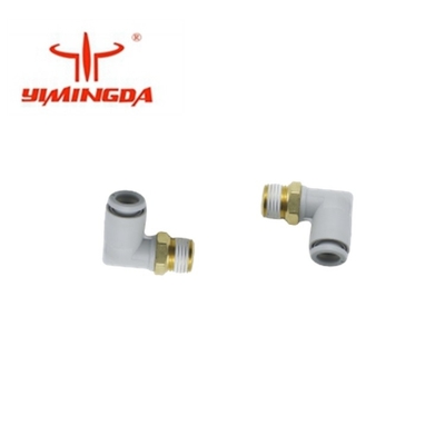 PN 465501062 কাটার খুচরা যন্ত্রাংশ ফিটিং পুরুষ কনুই টিউব ডব্লিউ/সিলান্ট 6MM 1/8R