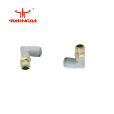 PN 465501062 কাটার খুচরা যন্ত্রাংশ ফিটিং পুরুষ কনুই টিউব ডব্লিউ/সিলান্ট 6MM 1/8R