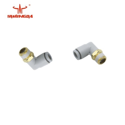 PN 465501062 কাটার খুচরা যন্ত্রাংশ ফিটিং পুরুষ কনুই টিউব ডব্লিউ/সিলান্ট 6MM 1/8R